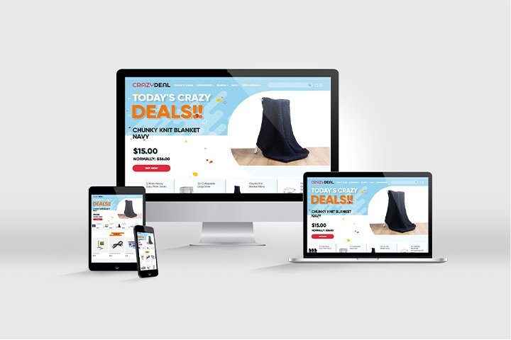 Crazy Deals Website