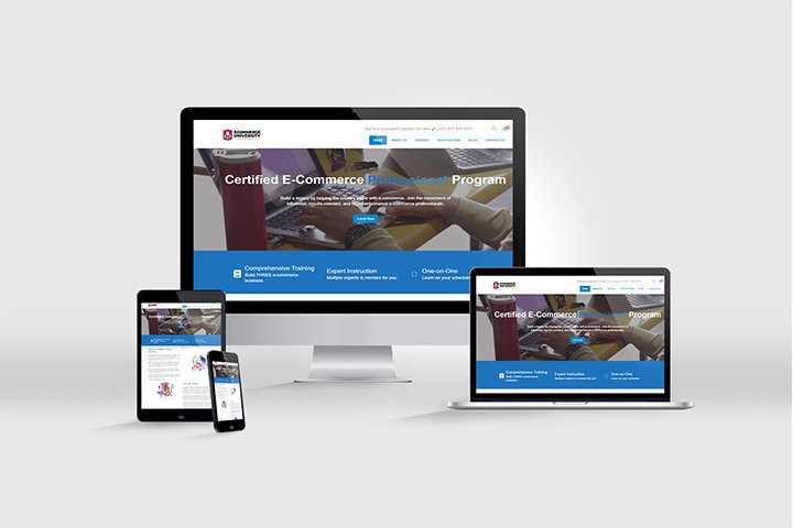 eCommerce University Website