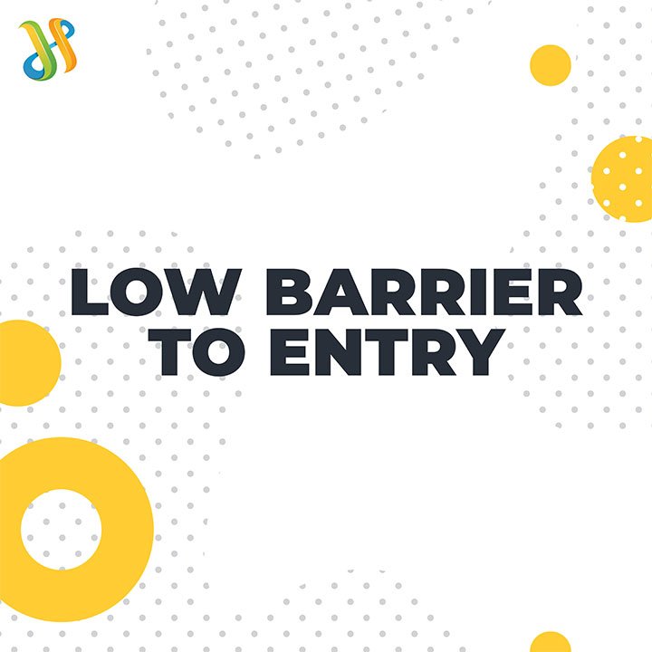 Top 6 Benefits Of Digital Marketing 4 Low Barrier To Entry