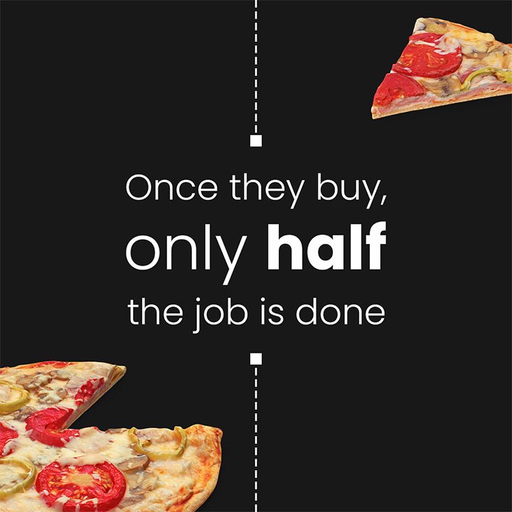How To Sell Your Brand Twice? 6 once they buy only half the job is done