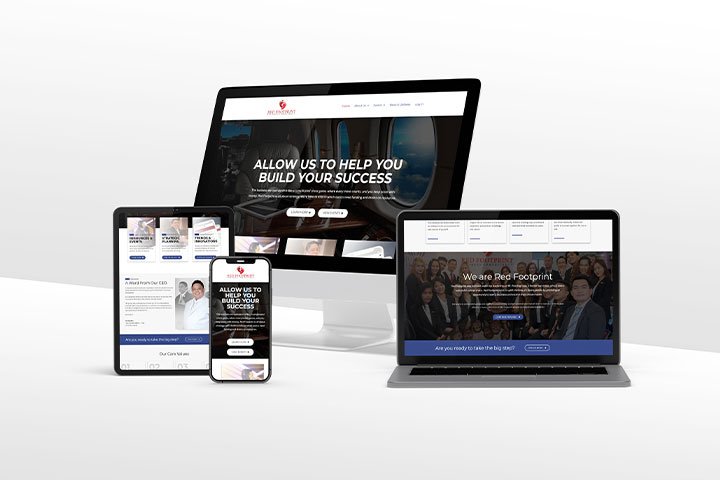 Red Footprint Website