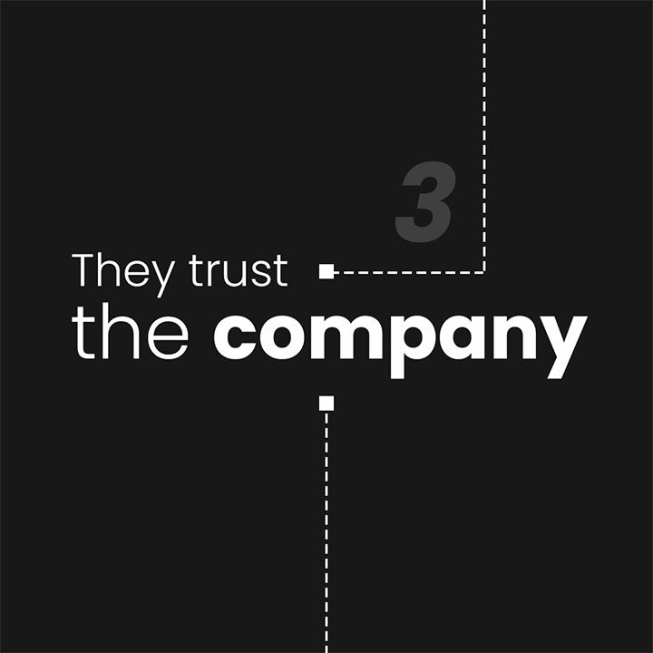 How To Sell Your Brand Twice? 5 they trust the company