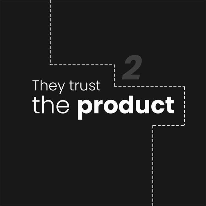 How To Sell Your Brand Twice? 4 they trust the product
